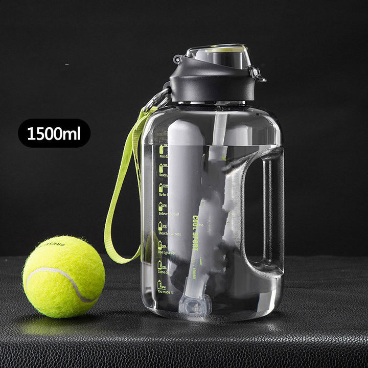 With Straw Large Portable Travel Bottles For Training Sport - ZEYTONCART
