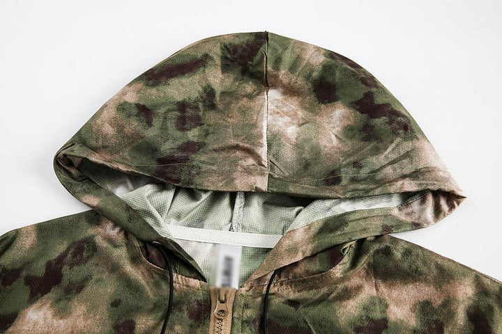 Hooded Camouflage Sun Protection Clothing For Men - ZEYTONCART