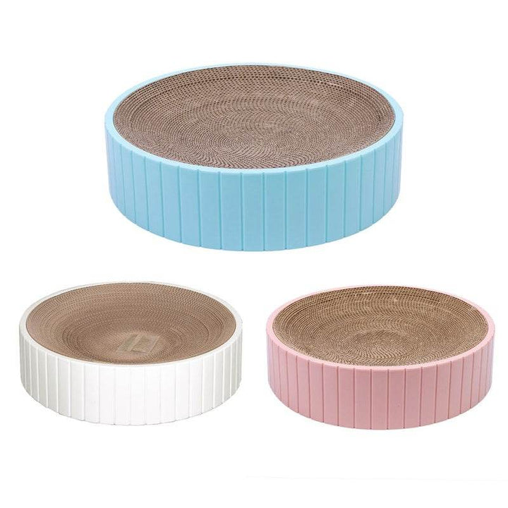 Cat Scratch Plate Round Pet Supplies - ZEYTONCART