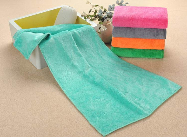Microfiber Barber Shop Special Dry Hair Towel For Beauty Salon - ZEYTONCART