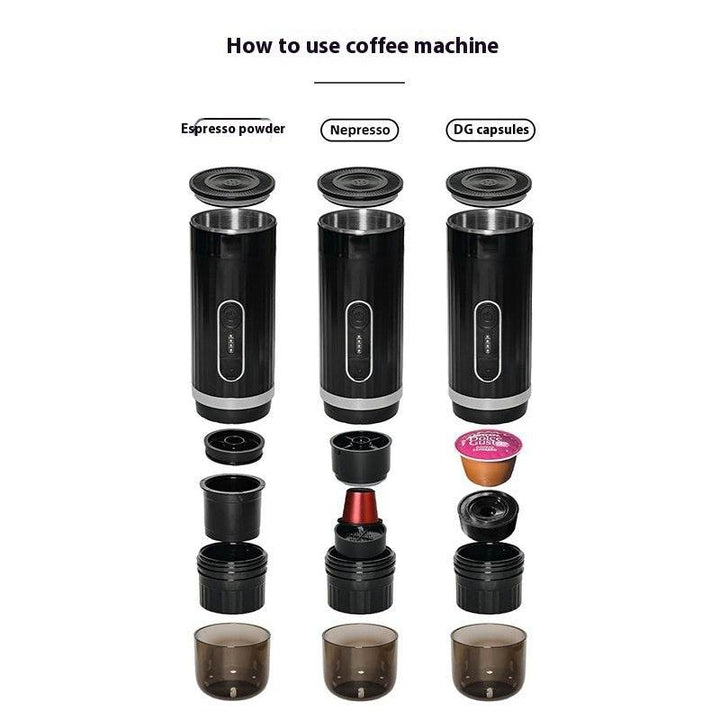 Portable Automatic Espresso Capsule Coffee Machine - ZEYTONCART
