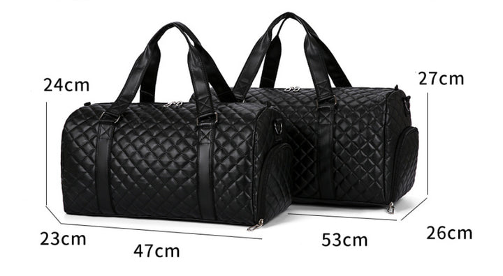 Fashion Personalized Leather Travel Bag - ZEYTONCART