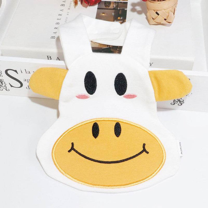Infant Baby Bib Cartoon Animal Fox Cat Lion Baby Girl Boy Saliva Towel Soft Cotton Newborn Bibs Burp Cloths Unisex Baby Stuff - ZEYTONCART