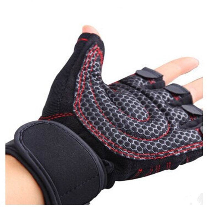 Sports fitness microfiber gloves - ZEYTONCART