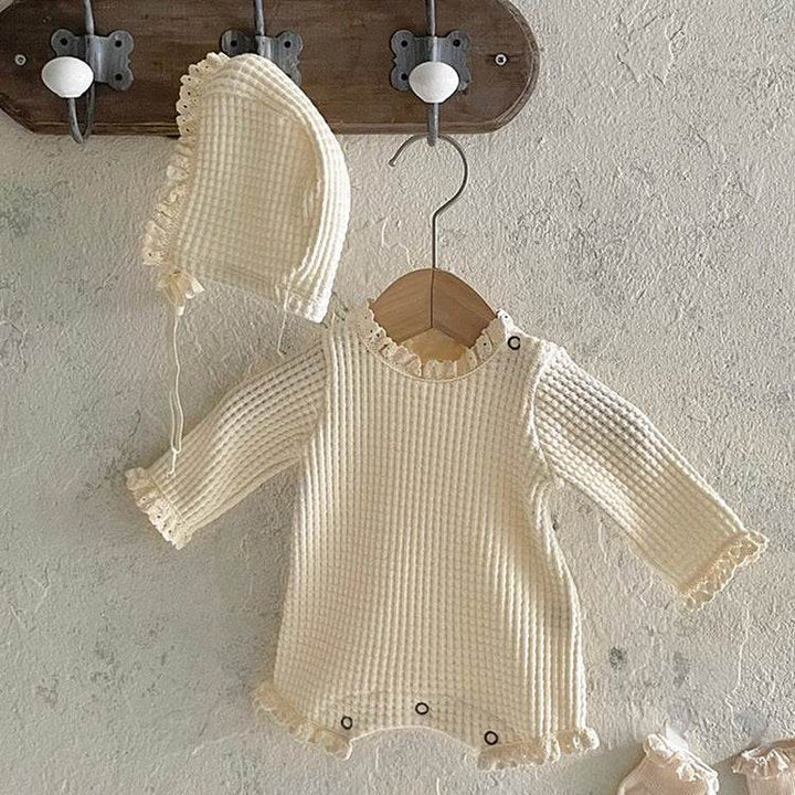 Baby Waffle Onesie Children's Clothing For Boy And Girl - ZEYTONCART