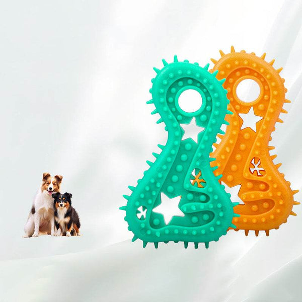 Pet Toys For Small Dogs Rubber Resistance To Bite Dog Toy Teeth Cleaning Chew Training Toys Pet Supplies Puppy Dogs - ZEYTONCART