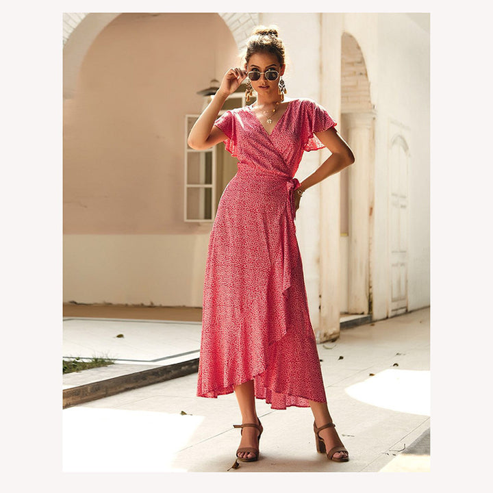 Floral lace dress - ZEYTONCART