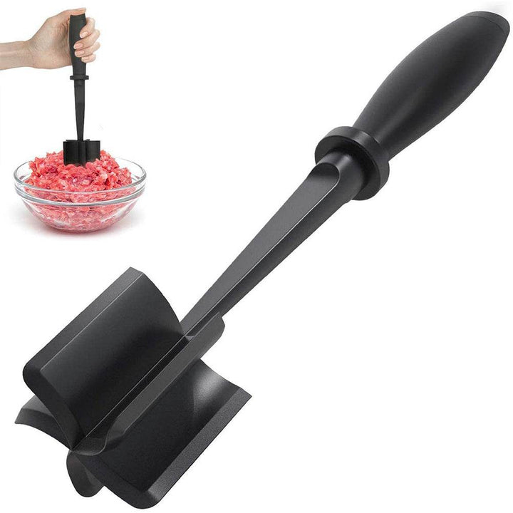 Meat Chopper Multifunctional Ground Beef Masher Ground Beef Turkey Nylon Chopper Utensil Non Stick Cookware - ZEYTONCART