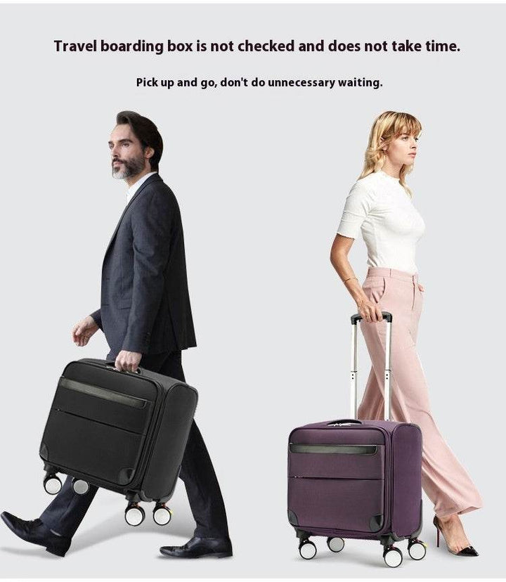 Business Luggage Men's Oxford Cloth Luggage Travel Boarding Women's Suitcase - ZEYTONCART