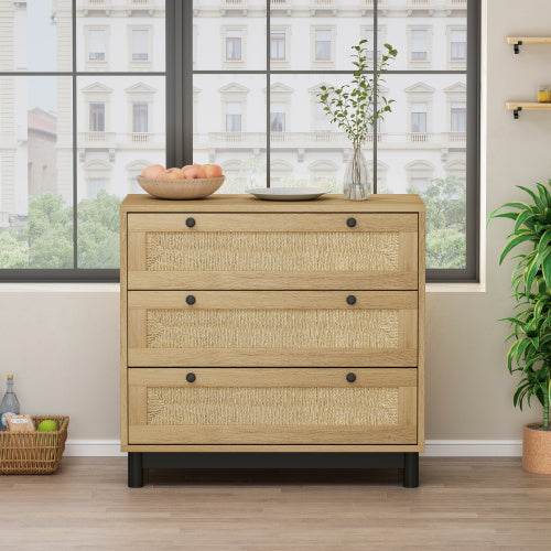 ZytonCart Rope Woven Storage Cabinet for Home Organization - ZEYTONCART