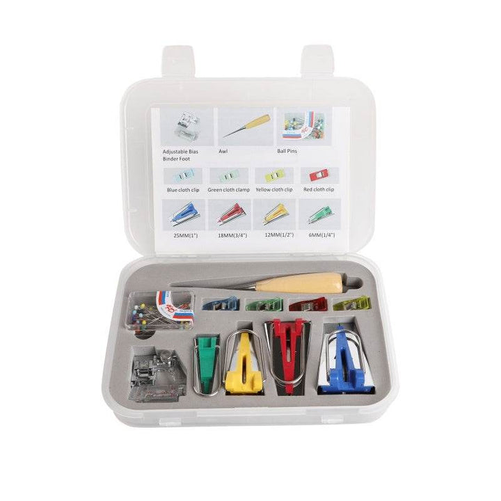 Sewing Accessories Bias Tape Makers - 5 size 6mm 9mm 12mm 18mm 25mm bias binding tape maker - ZEYTONCART