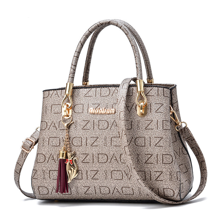 Printed Fashion Ladies Handbags Big Bags All-match Single Shoulder Messenger Bag - ZEYTONCART