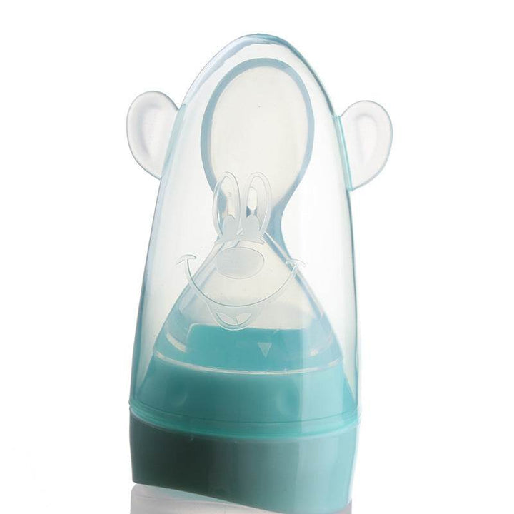 Children's Feeding Spoon Silicone Food Supplement Tableware - ZEYTONCART
