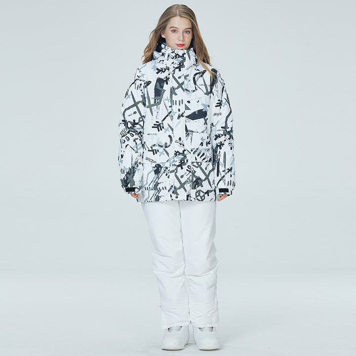 Ski Suit Women's And Men's Suit Winter Windproof And Water-repellent - ZEYTONCART