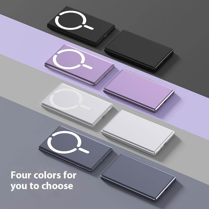 Ultra-thin Magnetic Power Bank Mini Portable Ultra-thin Power Bank - ZEYTONCART
