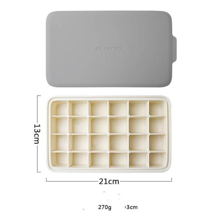 Silicone 12 Cavity Hexagon 3D Ice Mold DIY Popsicle Mould Ice Cream Makers Storage Box - ZEYTONCART