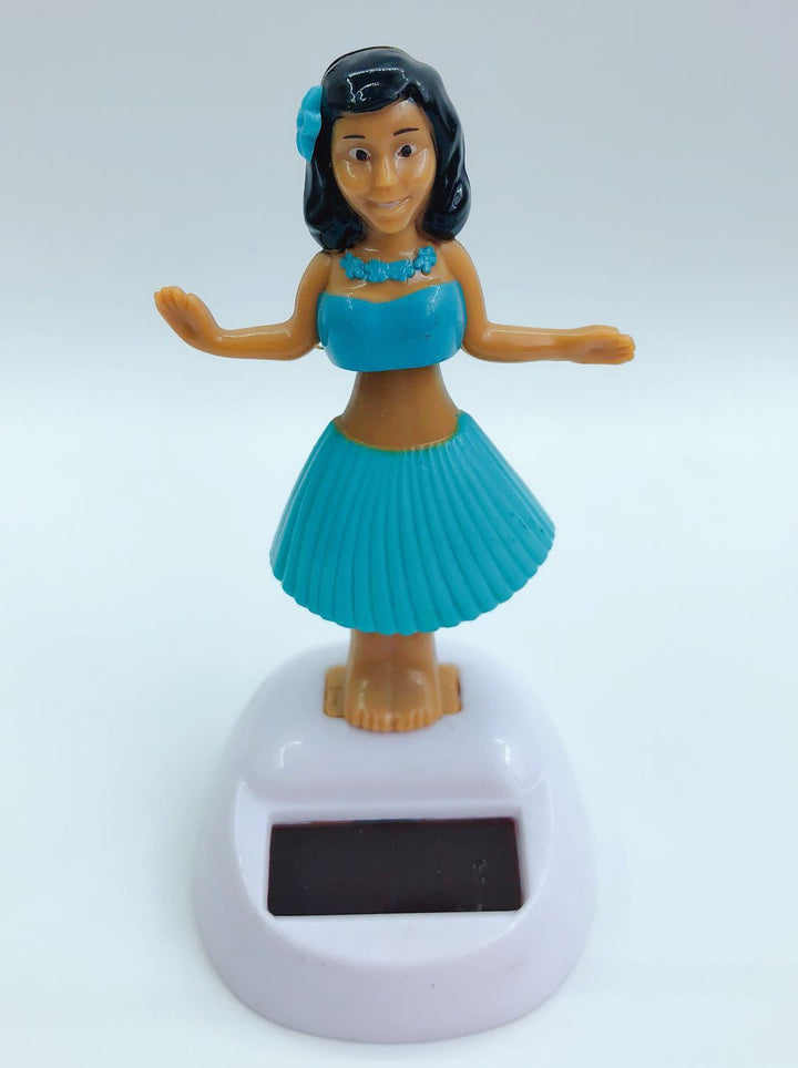 Creative Solar Little Girl Car Decoration Cartoon Doll Car Accessories Children's Toy - ZEYTONCART