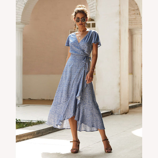 Floral lace dress - ZEYTONCART