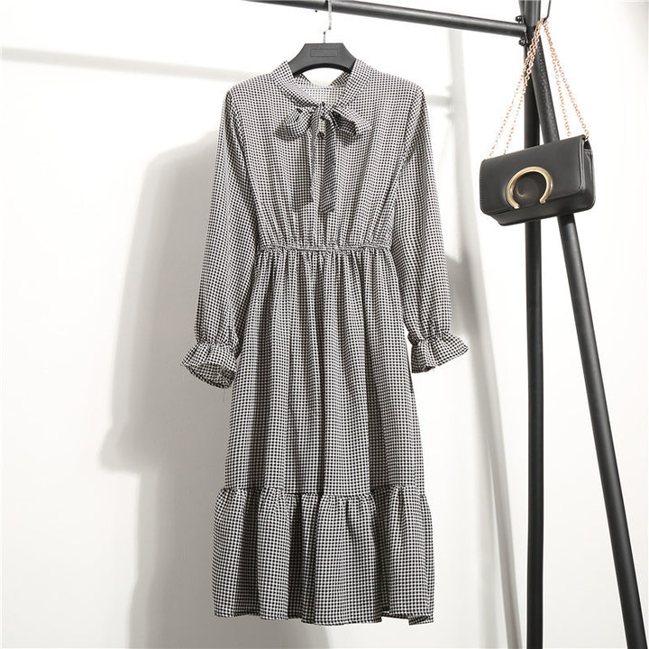 Floral chiffon dress - ZEYTONCART