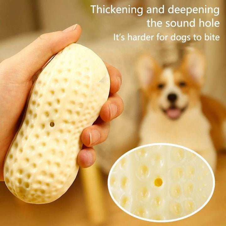 Rubber Vinyl Dog Toys For Small Dogs Elasticity Chew Boredom Relief Toys Teeth Cleaning Sound Toys Pet Stuff Accessories - ZEYTONCART