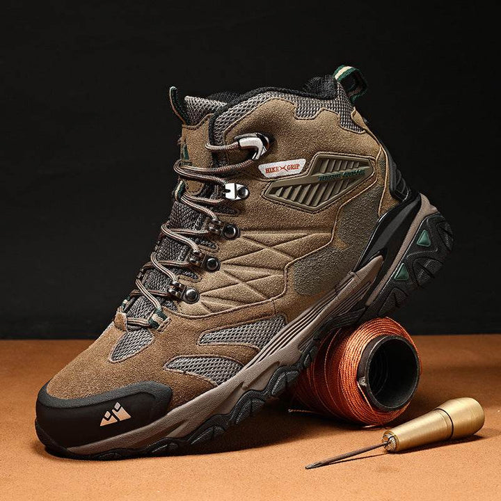 Outdoor Leisure Sports High-top Waterproof Non-slip Men's Hiking Shoes - ZEYTONCART