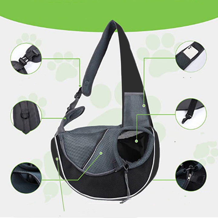 Carrying Pets Bag Women Outdoor Portable Crossbody Bag For Dogs Cats Pet Products - ZEYTONCART