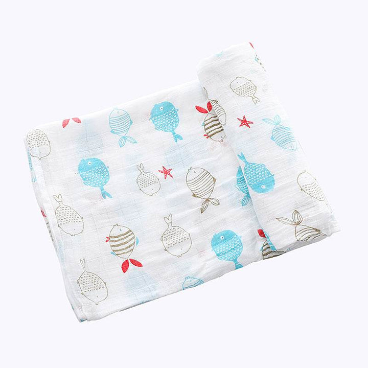 Newborn Blankets, Swaddling Towels, Bamboo Cotton Blankets - ZEYTONCART