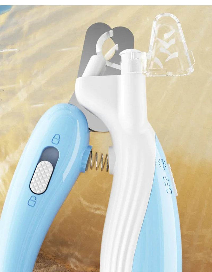 Pet Nail Clippers Dog Nail Clippers Cat Nail Clippers LED Electric Nail Grinder Pet Supplies LED Light Pet Nail Clippers - ZEYTONCART