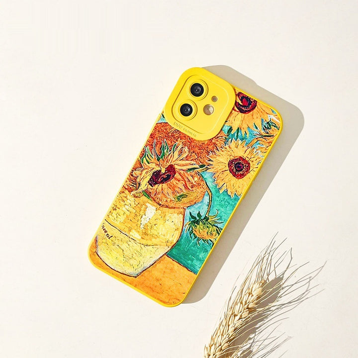 Sunflower IPhone14 Phone Case Silicone Phone Case - ZEYTONCART