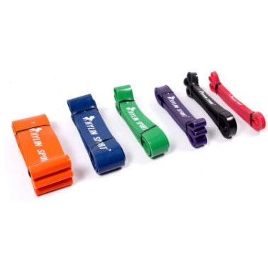 Nature Pure Latex resistance bands 6 size fitness power training strength loop pull up bands rubber expander - ZEYTONCART