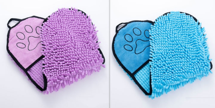 Dogs Cats Towels Super Absorbent Dog Bathrobe Microfiber Bath Towels Quick-Drying Cat Bath Towel For Pets Towel Dog Towels Pet Products - ZEYTONCART