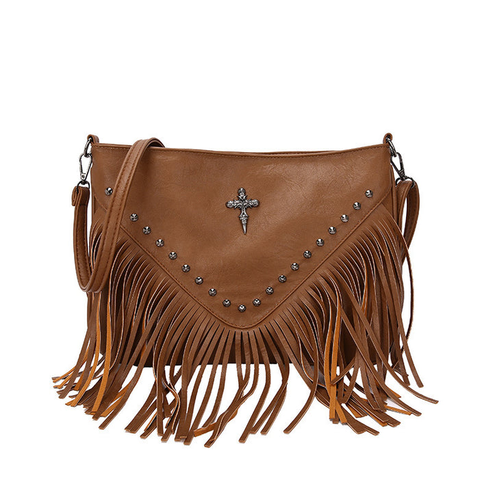 Women's Fashion Rivet Crossbody Bag - ZEYTONCART