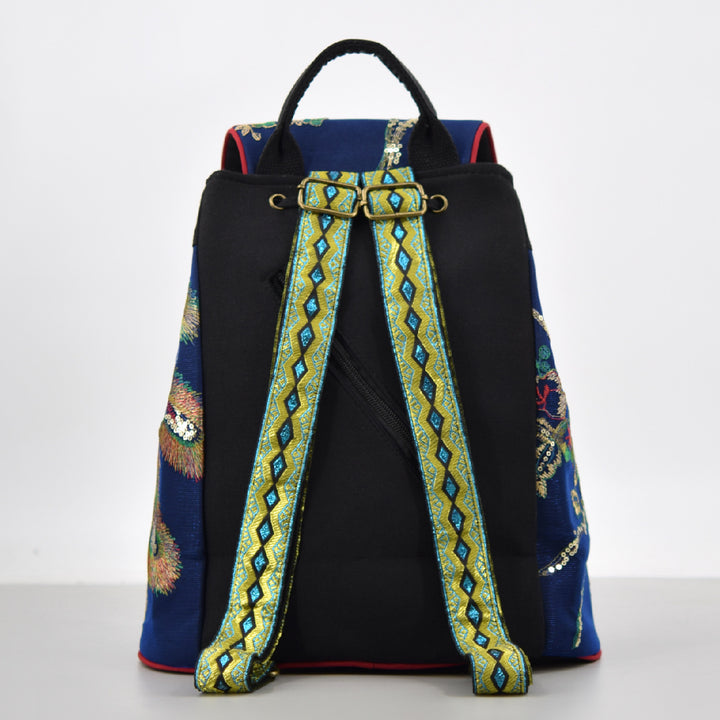 Fashion Women's Canvas Bucket Backpack - ZEYTONCART