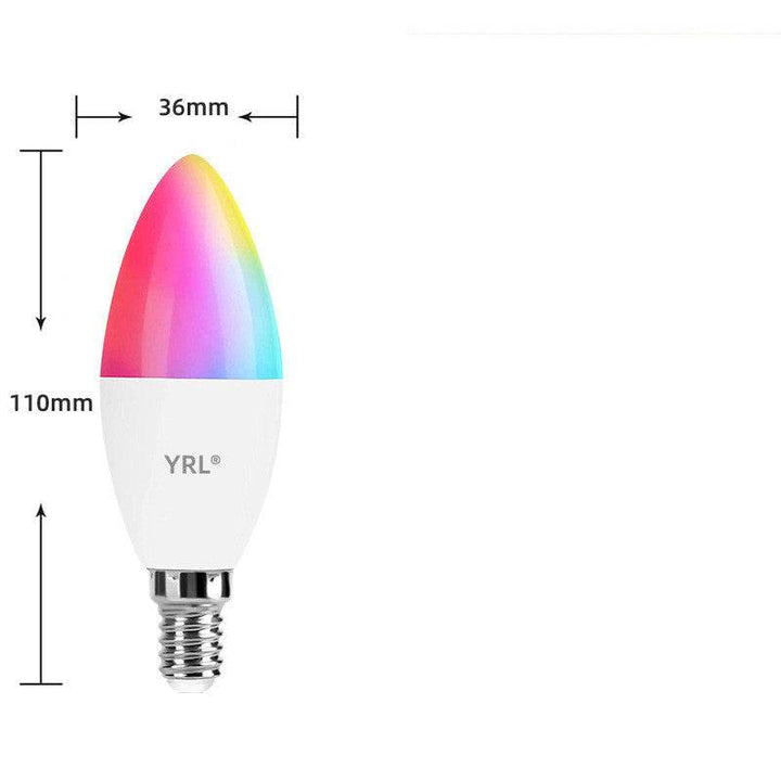 Smart WifI Led Lamp E14 RGB CW WW Led Bulb Dimmable 85-265V Voice Control Light Bulbs Alexa Google Home For Home Decorative - ZEYTONCART