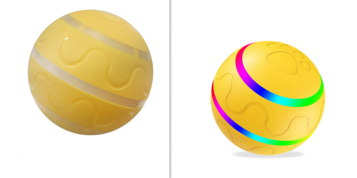 Pet New Cat Wicked Ball Toy Intelligent Ball USB Cat Toys Self Rotating Ball Automatic Rotation Ball - ZEYTONCART