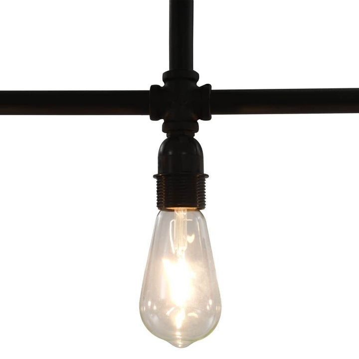 vidaXL Ceiling Lamp Black 3 x E27 Bulbs - ZEYTONCART