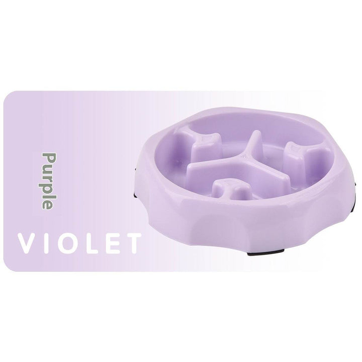 Round Slow Feeding Bowl Pet Supplies Slow Food Basin - ZEYTONCART