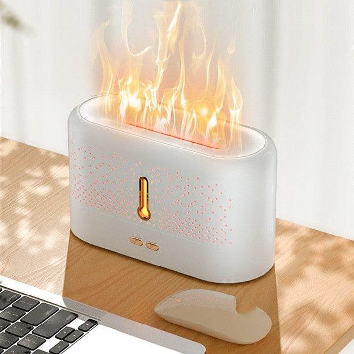Ultrasonic Aromatherapy Diffuser - Home Flame Humidifier - ZEYTONCART