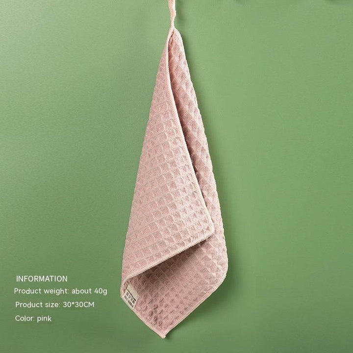 Microfiber Skin-friendly Non-lint Waffle Microfiber Towel - ZEYTONCART