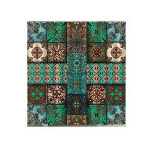Waterproof Geometric Print Curtains For Bathroom - ZEYTONCART