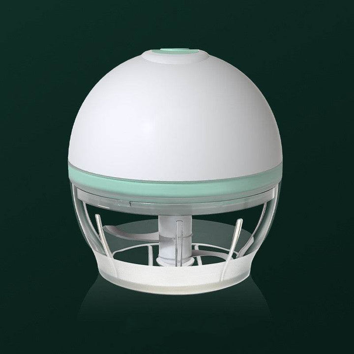 Portable Electric Mini Garlic Cutter Masher Vegetable Fruit Meat Food Chopper Grinder - ZEYTONCART