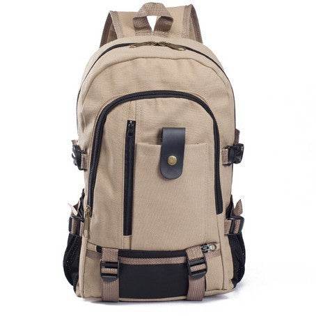 Men's Backpacks Canvas Backpack Student Bags - ZEYTONCART
