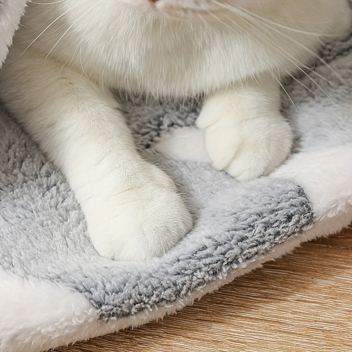 Self-Warming Cat Bed Mat Washable Dog Bed Crate Mat Soft Pet Sleeping Mat For Dogs And Cats Reversible Fleece Dog Crate Kennel Pad Cat Pet Bed - ZEYTONCART