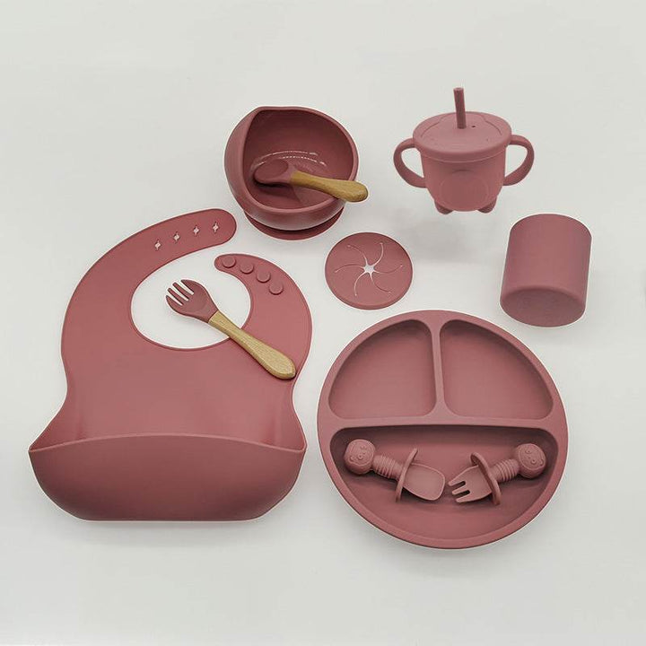Baby Eat Learning Complementary Food Feeding Silicone Tableware - ZEYTONCART
