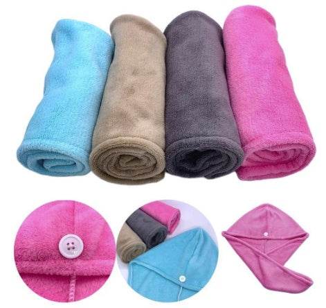 Magic Microfiber Hair Fast Drying Dryer Towel - ZEYTONCART