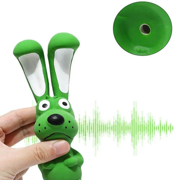 Pet Latex Toys Hippo Squeaky Toys Animal Latex Chew Toys Soft Interactive Dog Toys Crinkle Pet Supplies For Inside Dog And Pet - ZEYTONCART