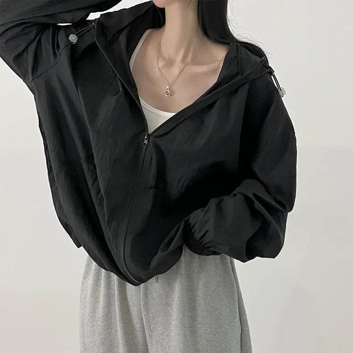 Sun Protection Clothing For Women Summer Spring Thin Breathable Jacket - ZEYTONCART