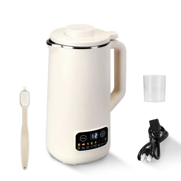 1Pc 27OZ Nut Milk Maker With 12Hours Delay Function Self-Cleaning Keep Warm Automatic Soy Milk Maker Machine For Homemade Soya Milk Rice Paste Juice Corn Juice Flower Tea Boil Water - ZEYTONCART