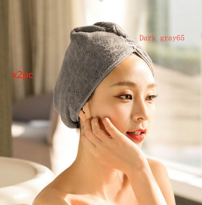 Women's Hair Dryer Cap, Absorbent Dry Hair Towel - ZEYTONCART