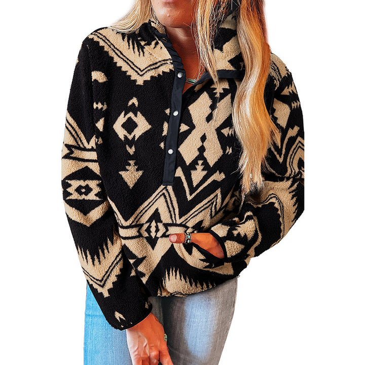 Autumn And Winter New Warm Loose Long Sleeve Top Women - ZEYTONCART